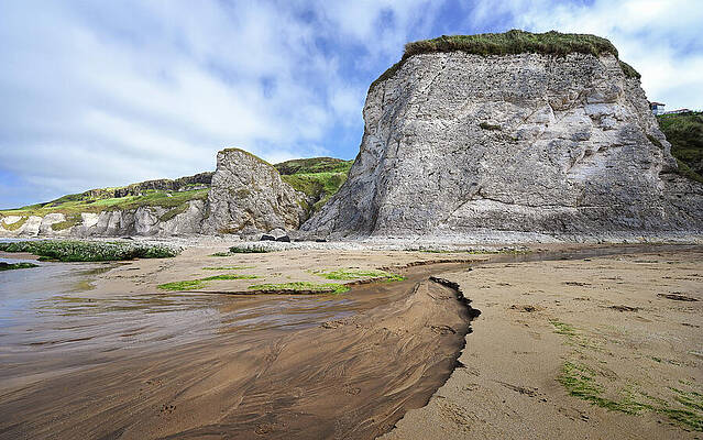 Ireland Wall Art featuring the photograph Whiterocks Washout by Steven Nelson