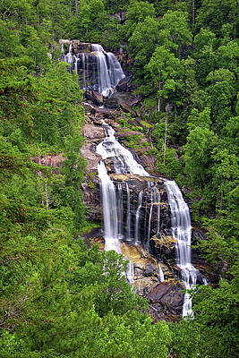 Wall Art featuring the photograph Whitewater Falls by Bob Falcone