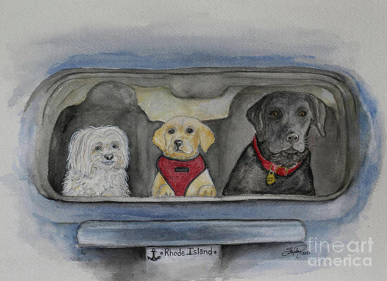 Painting - Who Wants To Go For A Ride? by Shirley Dutchkowski