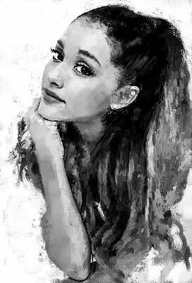 Elegant Portrait of a Woman Digital Art