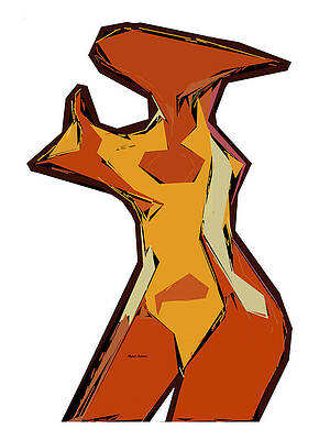 Wall Art featuring the painting Wild Thing by Rafael Salazar