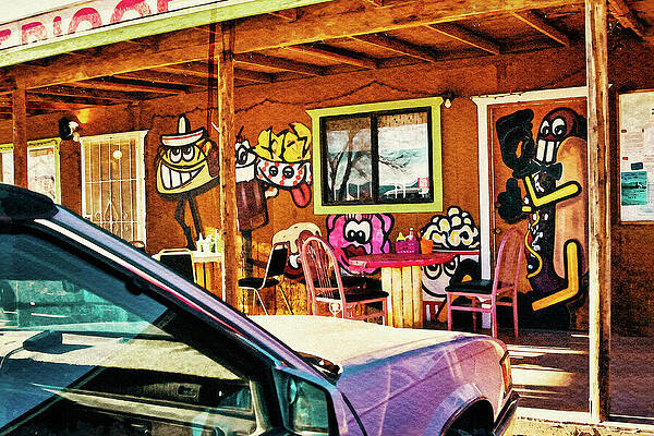 Wall Art featuring the photograph Wild West Hot Dog Place by Tatiana Travelways