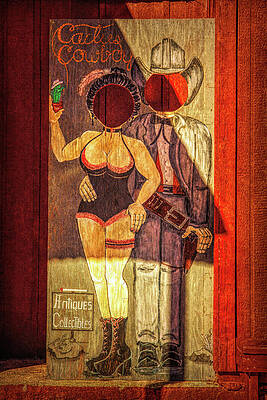 Wall Art featuring the photograph Wild West Photo Stand-in Arizona by Tatiana Travelways