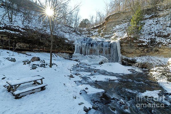 Wisconsin Photograph - Wilke Glenn And Cascade Falls by Natural Focal Point Photography
