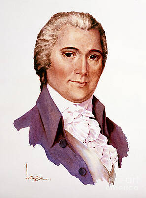 Portrait Painting - William Blount - Signers Of The U.S. Constitution by Lyle Tayson