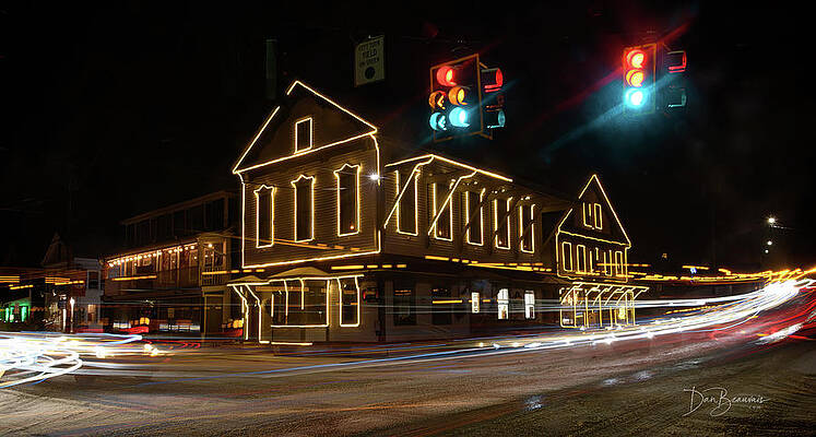 Winter Photograph - Wilmington Christmas #5100 by Dan Beauvais