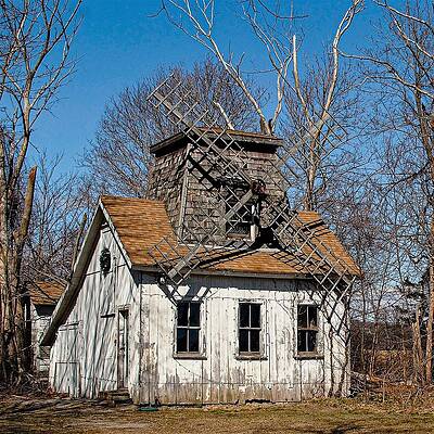 Wall Art featuring the photograph Wind Mill2 by John Linnemeyer
