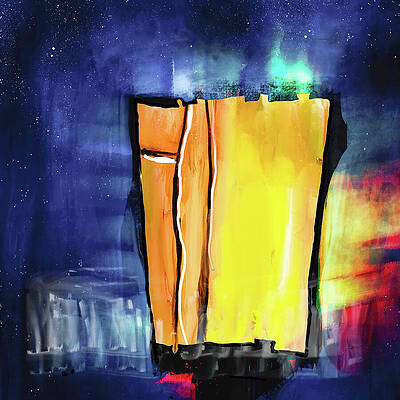 Blue Photograph - Window To The Stars by Ursula Abresch