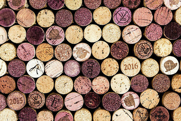Wall Art featuring the photograph Wine Corks by Chad Thunberg