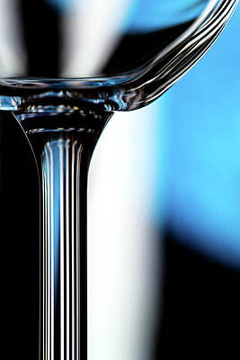 Abstract Photograph - Wine Glass by Ursula Abresch