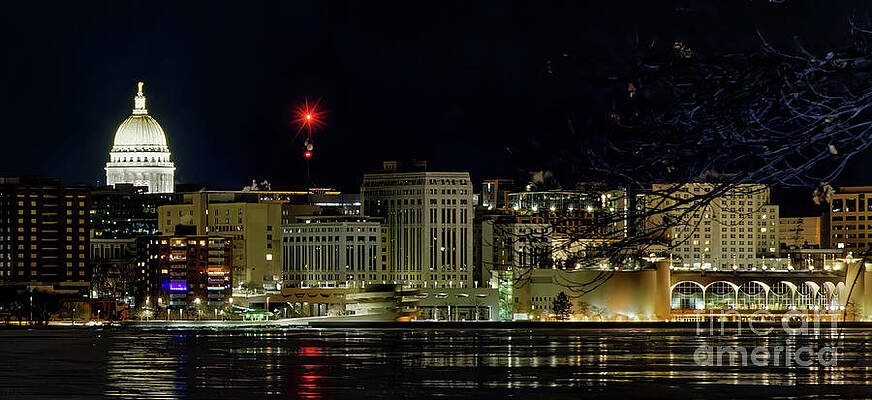 Winter Photograph - Winter 2022 Madison Wisconsin by Natural Focal Point Photography