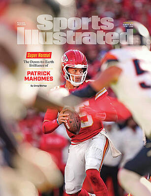 Patrick Mahomes Sports Illustrated Cover Wall Art