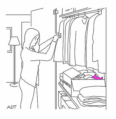 Symbol Drawing - Winter by Adam Douglas Thompson