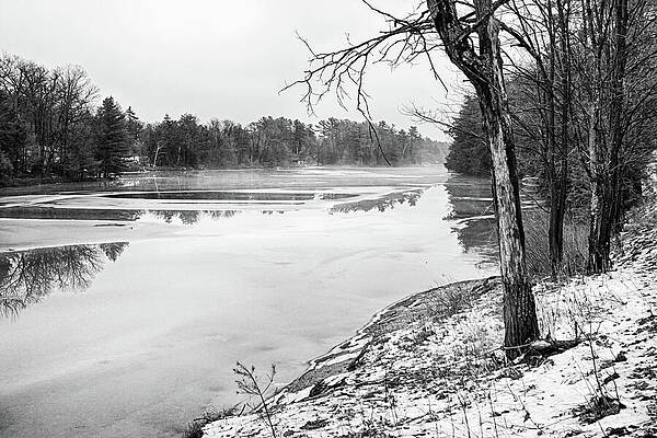 Canada Wall Art featuring the photograph Winter Beauty By Muskoka Lakes by Tatiana Travelways