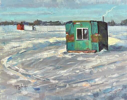 Painting - Winter Fun by Laura Toth