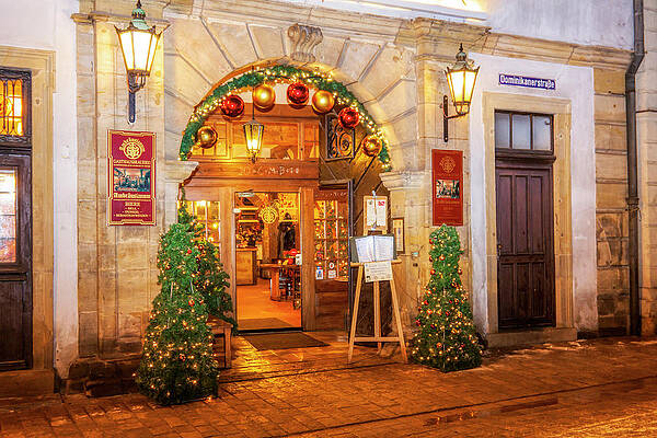 Wall Art featuring the photograph Winter Holidays In Bamberg, Germany 3 by Tatiana Travelways