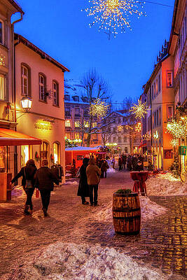 Wall Art featuring the photograph Winter Holidays In Bamberg by Tatiana Travelways