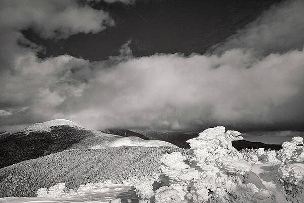 Wall Art featuring the photograph Winter Magic, Mount Eisenhower by Jeff Sinon