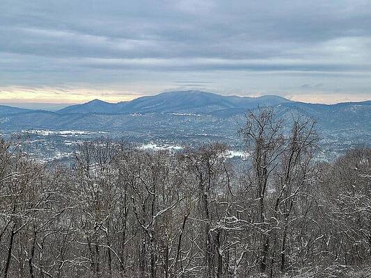 Wall Art featuring the photograph Winter On Mill Mountain by Deb Beausoleil