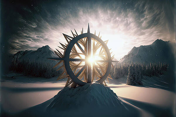 Tree Digital Art - Winter Solstice by Ron Weathers