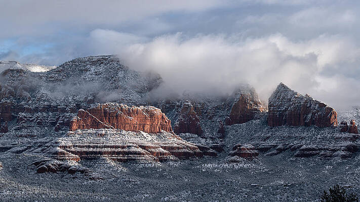 Arizona Photograph - Winter Sunrise. by Paul Martin