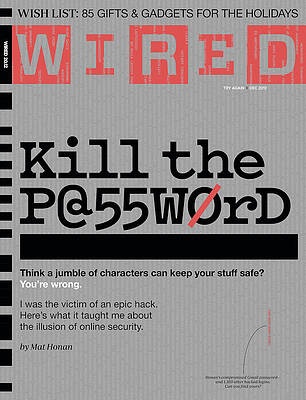 Wall Art featuring the digital art Wired December 2012 Cover by Wired Staff