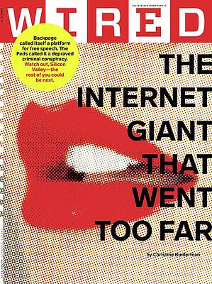 Wall Art featuring the digital art Wired July/August 2019 Cover by Beth Holzer