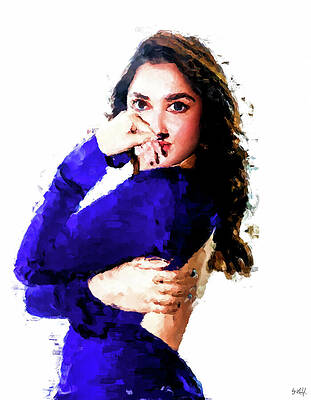 Woman Digital Art - All Her Fault by Gradify Creations