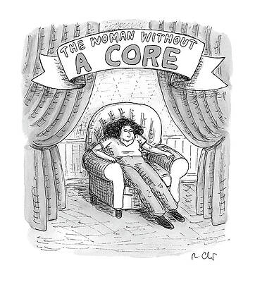 Woman Relaxing in a Chair Wall Art