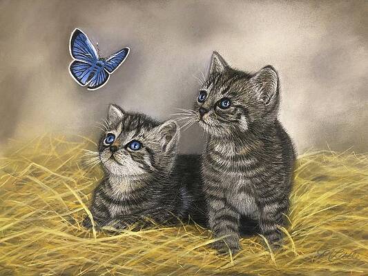 Wall Art featuring the pastel Wonderment by Marlene Little