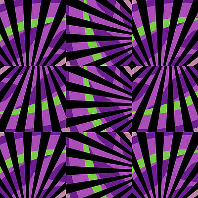 Geometric Wall Art featuring the digital art Woohoo by Vic Eberly