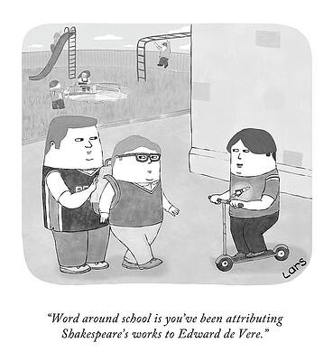 Word Drawing - Word Around School by Lars Kenseth