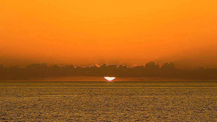 Sunset Photograph - World's Edge by David Fountain