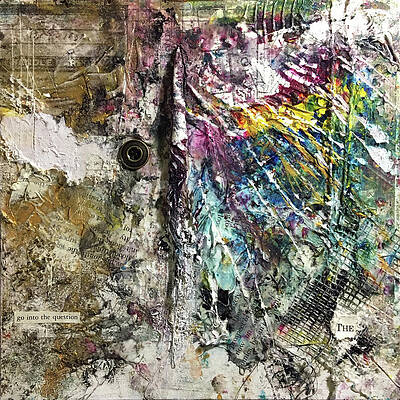 Textured Painting - Wound Giver by Rodney Frederickson