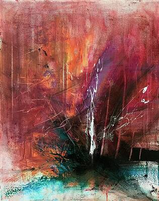 Bold Painting - Woven Dark by Rodney Frederickson