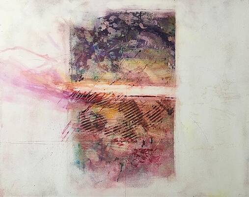 Abstract Wall Art featuring the painting Yakuza by Rodney Frederickson