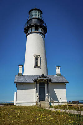 Oregon Photograph - Yaquina Head Lighthouse-2 by Diane Moller