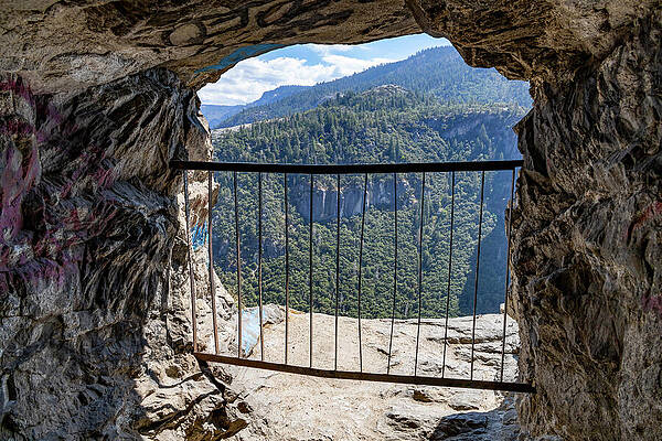California Photograph - Yosemite Vista - Tunnel View On Big Oak Flat Road by John Twynam