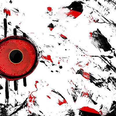 Abstract Digital Art - Yoshinori by Canessa Thomas