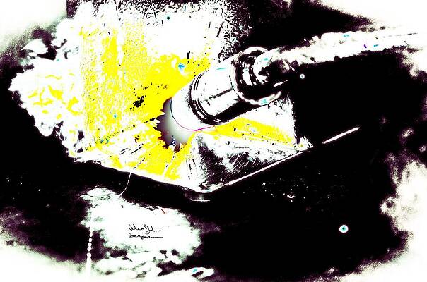 Wall Art featuring the photograph Sask- You Have One Job. Finish It. by Alex John Bergerman