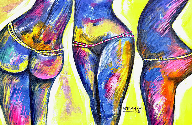 Colorful Abstract Figures Wall Art