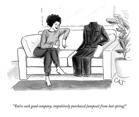 Good Drawing - You're Such Good Company by Carolita Johnson