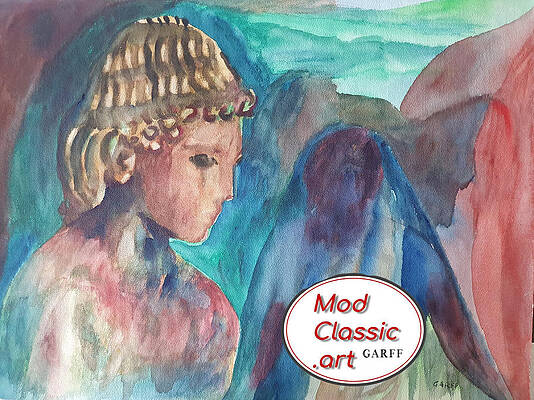Wall Art featuring the painting Youth ModClassic Art by Enrico Garff