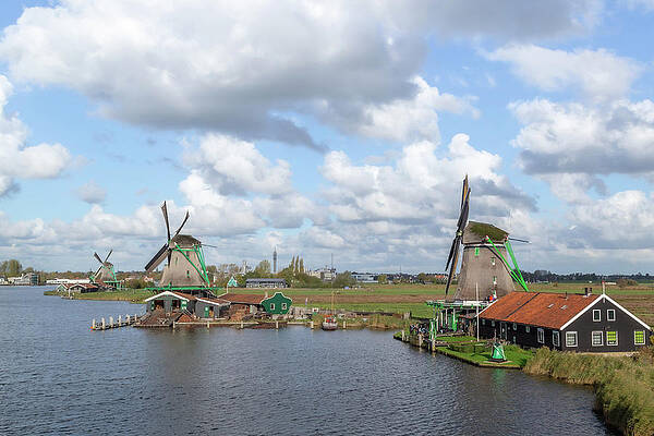 Reflection Photograph - Zaanse Schans 4 by Cindy Robinson