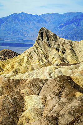 California Wall Art featuring the photograph Zabriskie Point by Diane Moller