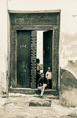 Tanzania Wall Art featuring the photograph Zanzibar Tanzania East Africa Travel Reportage 3609-300 by Neptune Images