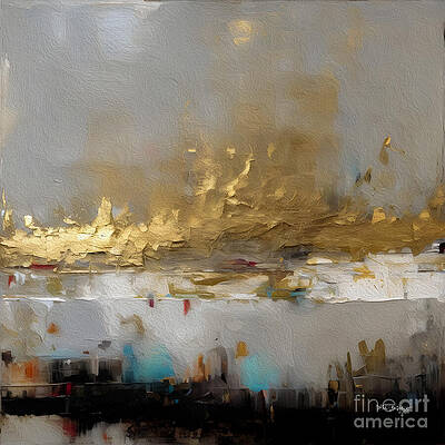 Wall Art featuring the painting Zechariah 13 9. Hearts Of Refinement by Mark Lawrence