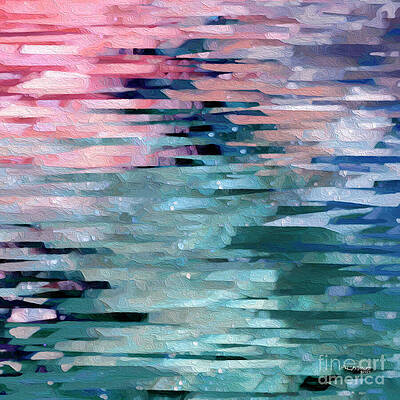 Wall Art featuring the painting Zechariah 4 6. Might Beyond Power. Contemporary Christian Art by Mark Lawrence