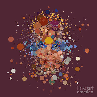 Wall Art featuring the digital art Ziggy by BFA Prints