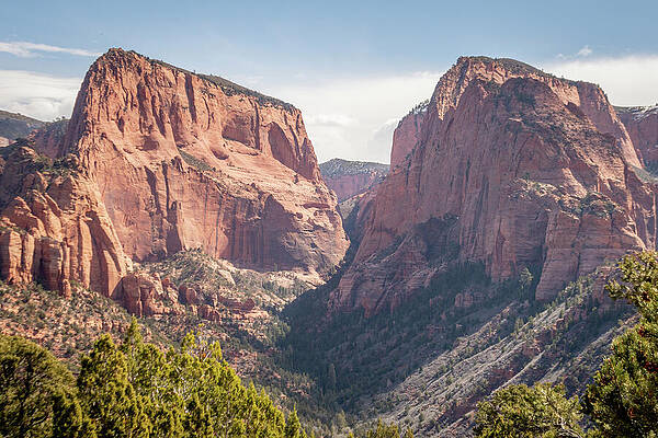 Sky Wall Art featuring the photograph Zion_0883 by Mark Triplett